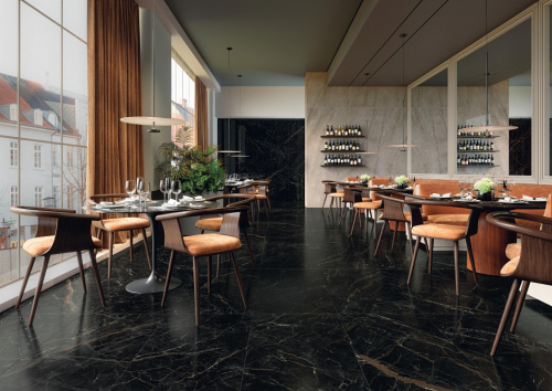 Керамогранит 610015000667 Forte dei Marmi Elegant Black Lapp 80x160 фото 2