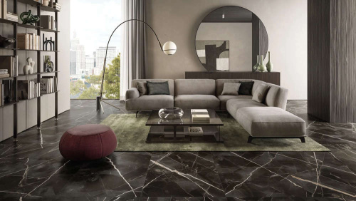 Керамогранит Italon Stellaris 610015000682 Absolut Black  Lap 60х120 фото 2