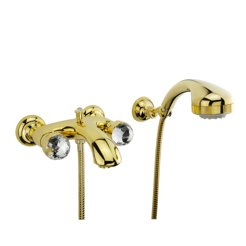 Смеситель для ванны Migliore Axo Swarovski внешний, золото 18505