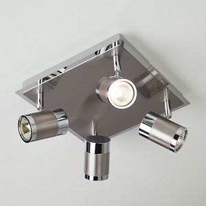 Спот Eurosvet 20058/4 перламутровый сатин фото