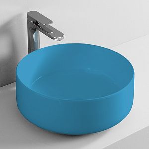 Artceram Cognac Раковина Ø42см,, накладная, без отв,, без перелива, цвет: Blu avio фото