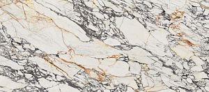 Керамогранит Flaviker Supreme Treasure 0008833 Corchia Gold Lux Ret 120х280 фото