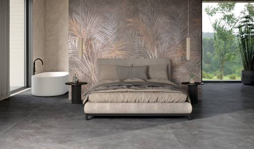 Керамогранит FAP Ceramiche Roma Stone fQV3 Pietra Grey Satin 80х80 фото 2