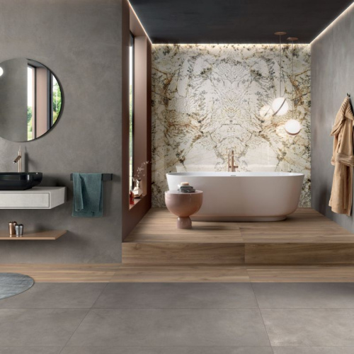 Керамогранит Ariana Luce PF60006088 Peltro Ret 60x120 фото 2