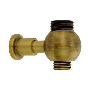 Штуцер Migliore Ricambi проходной для душевой колонны, 1/2"x3/4", бронза 19827 фото