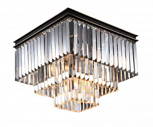 Накладная люстра Newport 31105/PL black+gold фото