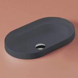 Artceram Fuori Scala Раковина 58х36 см, без отв,, без перелива, цвет: blu denim фото