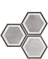 DURSTONE SIX Cementine Керамогранит Pisa Grey 23x27 глазурованный матовый фото