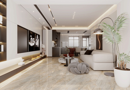 Керамогранит Basconi Home BHW-0044 Brown Marble Polished 60х120 фото 2