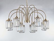 Подвесная люстра Newport 4508+4/C gold фото