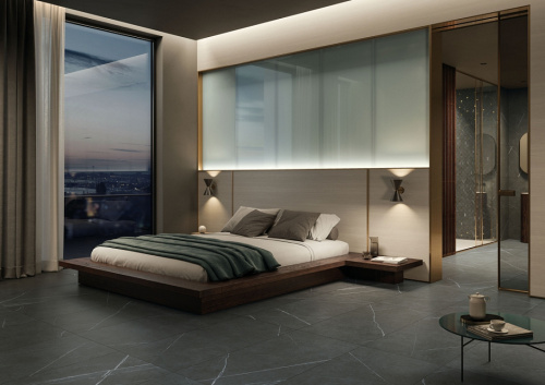 Керамогранит 610010002631 Metropolis Imperial Black Nat Rett 60x120 фото 2