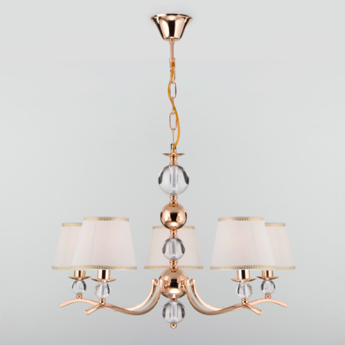 Подвесная люстра Eurosvet 60097/5 золото