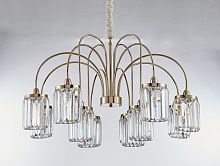 Подвесная люстра Newport 4506+3/C gold фото