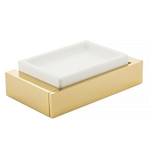 Мыльница Migliore Kvant настенная, золото 30233 фото