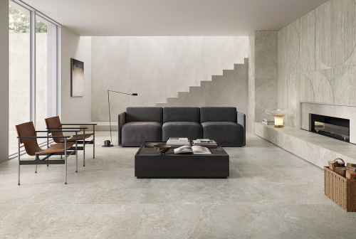 Керамогранит Italgraniti I Travertini TR06BA Grigio Cross Cut 60х120 фото 2