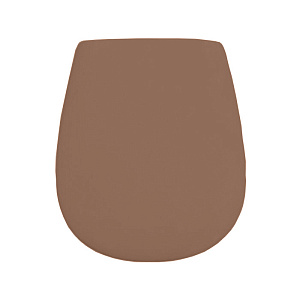 Artceram Azuley Крышка с сиденьем для унитаза, механизм soft-close, цвет: tortora/хром фото