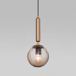 Подвесной светильник Eurosvet 50208/1 янтарный фото