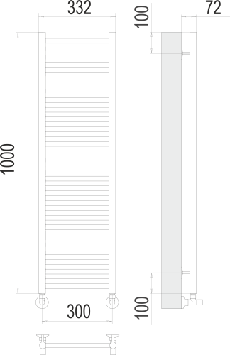Аврора П20 300х1000 фото 2