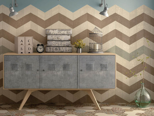 Керамическая плитка Equipe Rhombus 22754 Bambu Cream 15.2х26.3 фото 2