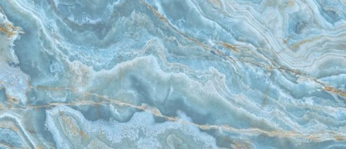 Керамогранит AVA Ceramica 173025 Onice Iride Cobalto Lap 6mm 120х280