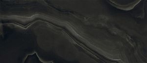 Керамогранит Rex Ceramiche Eccentric Luxe 778820 Smoky Black Glossy 6mm 120х280 фото