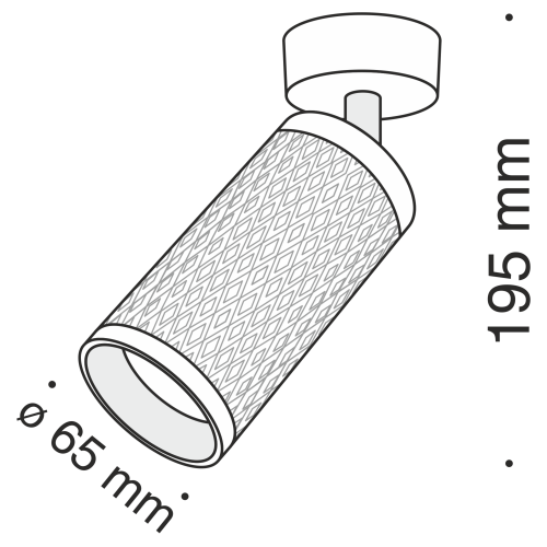 Потолочный светильник Maytoni Technical C034CL-01G фото 5