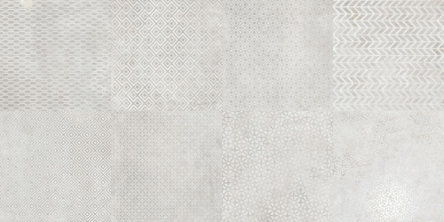 Керамогранит Deco Titan Silver 49.1x98.2