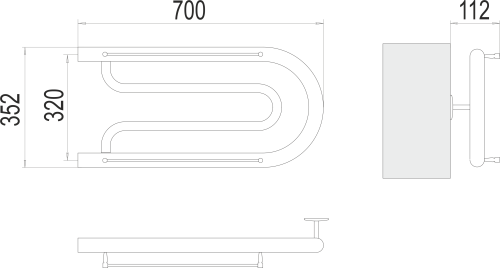 Фокстрот 1" БШ 320х700 фото 2