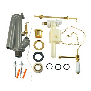 Комплект Migliore Tremolada механизмов для высокого бачка с цепочкой, золото 20581 фото