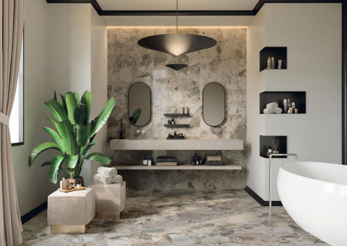 Керамогранит 610015000653 Forte dei Marmi Ceppo Apuano Pearl 80x80 фото 2