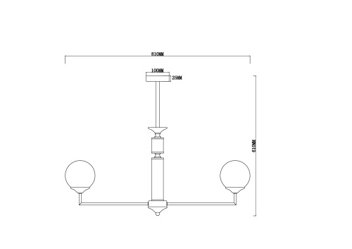Люстра Freya FR5185PL-08BS фото 2