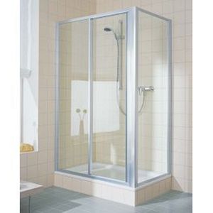 KERMI Ibiza2000 Душевой угол раздвижной 120x80x185см, цвет: серебро/Arena C фото