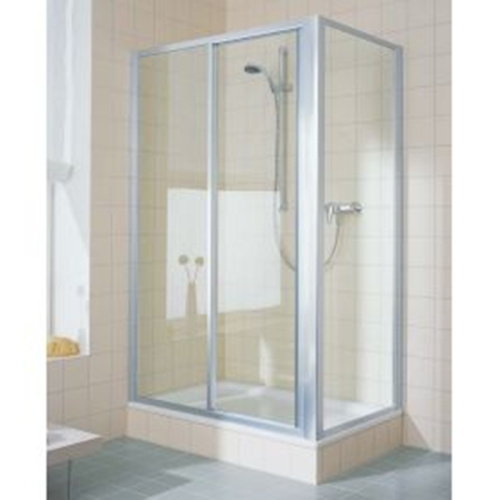 KERMI Ibiza2000 Душевой угол раздвижной 120x80x185см, цвет: серебро/Arena C