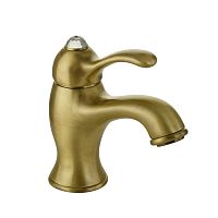 Смеситель для раковины Migliore Lem Swarovski монокомандный, бронза 18877 фото