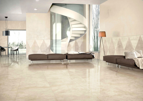 Глазурованный керамогранит Casalgrande Padana Marmoker 2460232 Rosato Lucido 60x120 фото 2