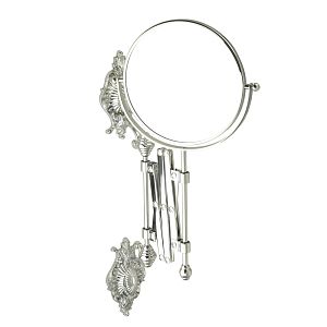 Зеркало Migliore Elisabetta оптическое пантограф, H51xP25-66 см настенное, хром 17031 фото