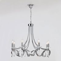 Подвесная люстра Eurosvet 60064/8 хром фото