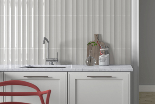 Плитка 28751 Vibe In Gesso White Gloss 6,5x20 фото 2