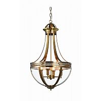 Подвесная люстра DeLight Collection KM0287P-6 antique brass фото