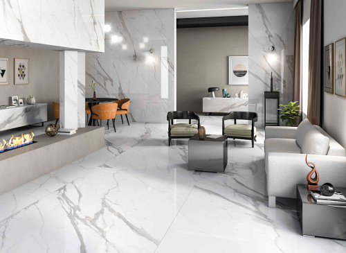 Керамогранит Creto Carrara Elite 80х160 фото 2