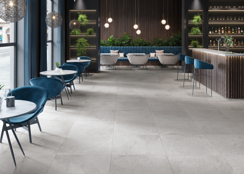 Керамогранит Metropol Ceramica Iconic P0000636 Grey 75x75 фото 2