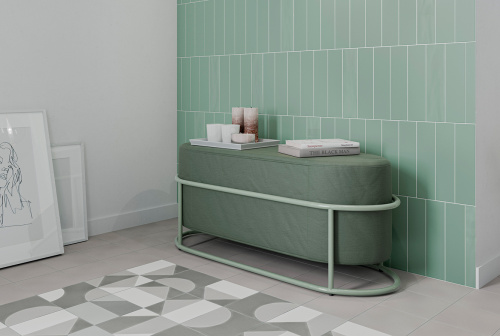 Керамическая плитка WOW Grace 124927 Grace Sage Gloss 7,5х30 фото 2