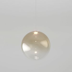 Подвесной светильник Eurosvet 50230/1 LED янтарный фото