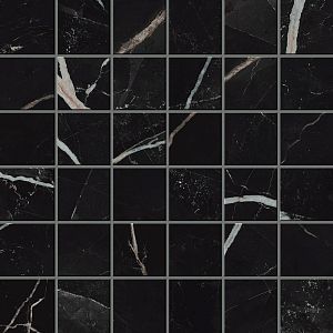 Мозаика 610110000815 Empire Calacatta Black Mosaic Lap 30x30 фото