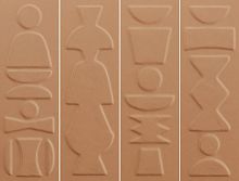 Керамическая плитка 41ZERO42 Nok 4101222 Totem Terra 6,5х20 фото