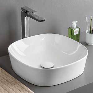 Artceram Ghost Раковина 42 см, без отв,, накладная, без слив-перелива, цвет: белый фото